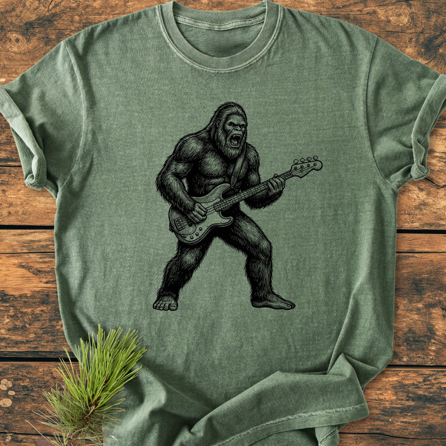 Rocking Bigfoot – The Majestic Wild - Vintage Wash Tee