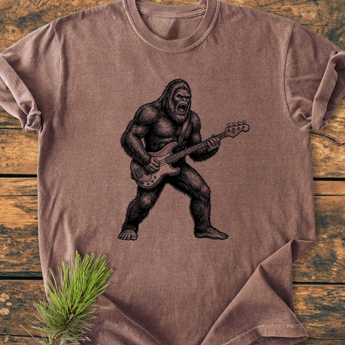 Rocking Bigfoot – The Majestic Wild - Vintage Wash Tee