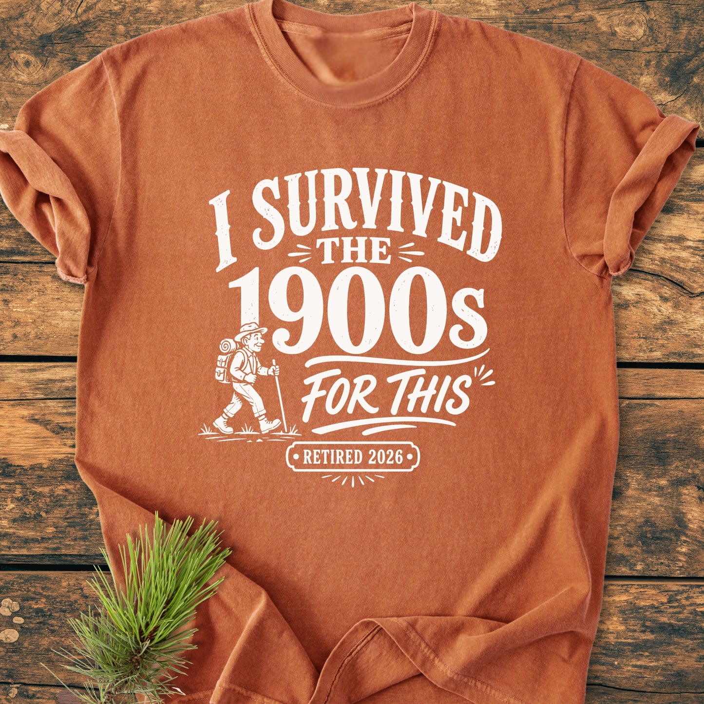 Retirement 2026 - Vintage Wash Tee