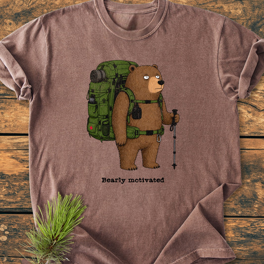 Bearly Motivated - Vintage Wash Tee