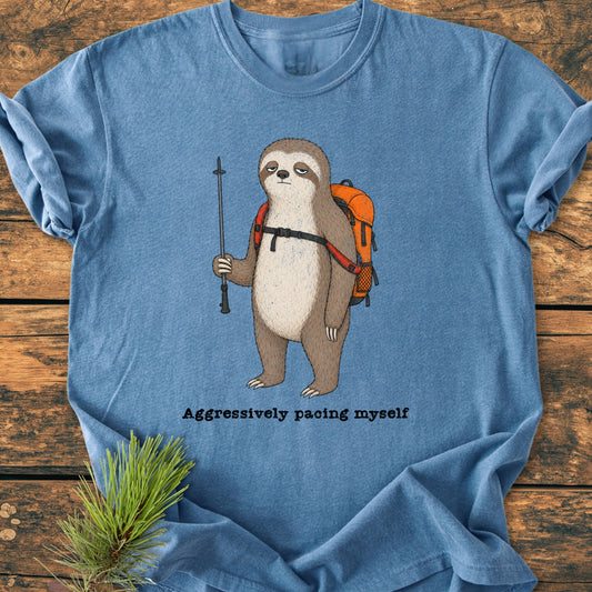 Aggressively Pacing Myself - Vintage Wash Tee
