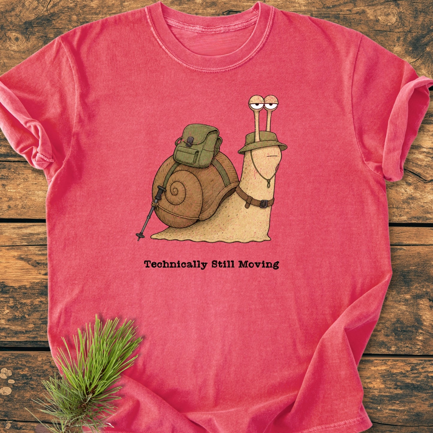 Technically Still Moving - Vintage Wash Tee
