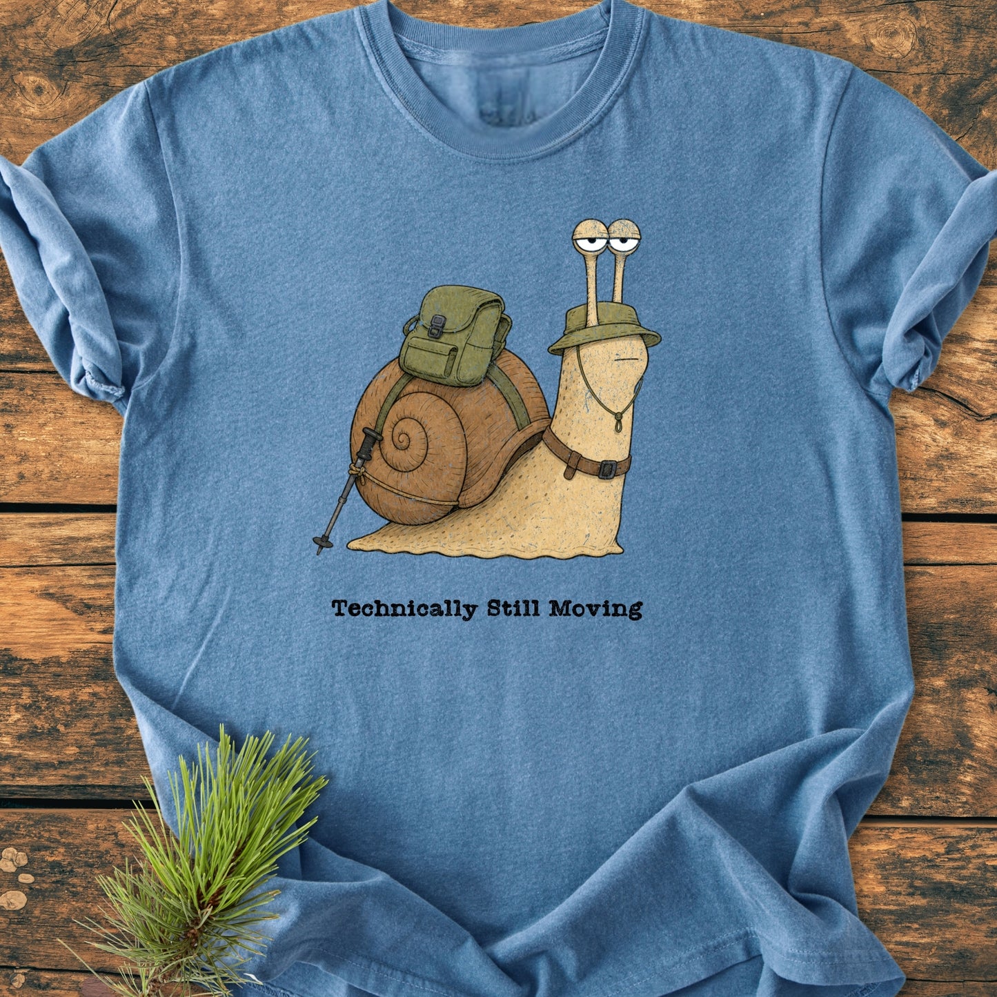 Technically Still Moving - Vintage Wash Tee