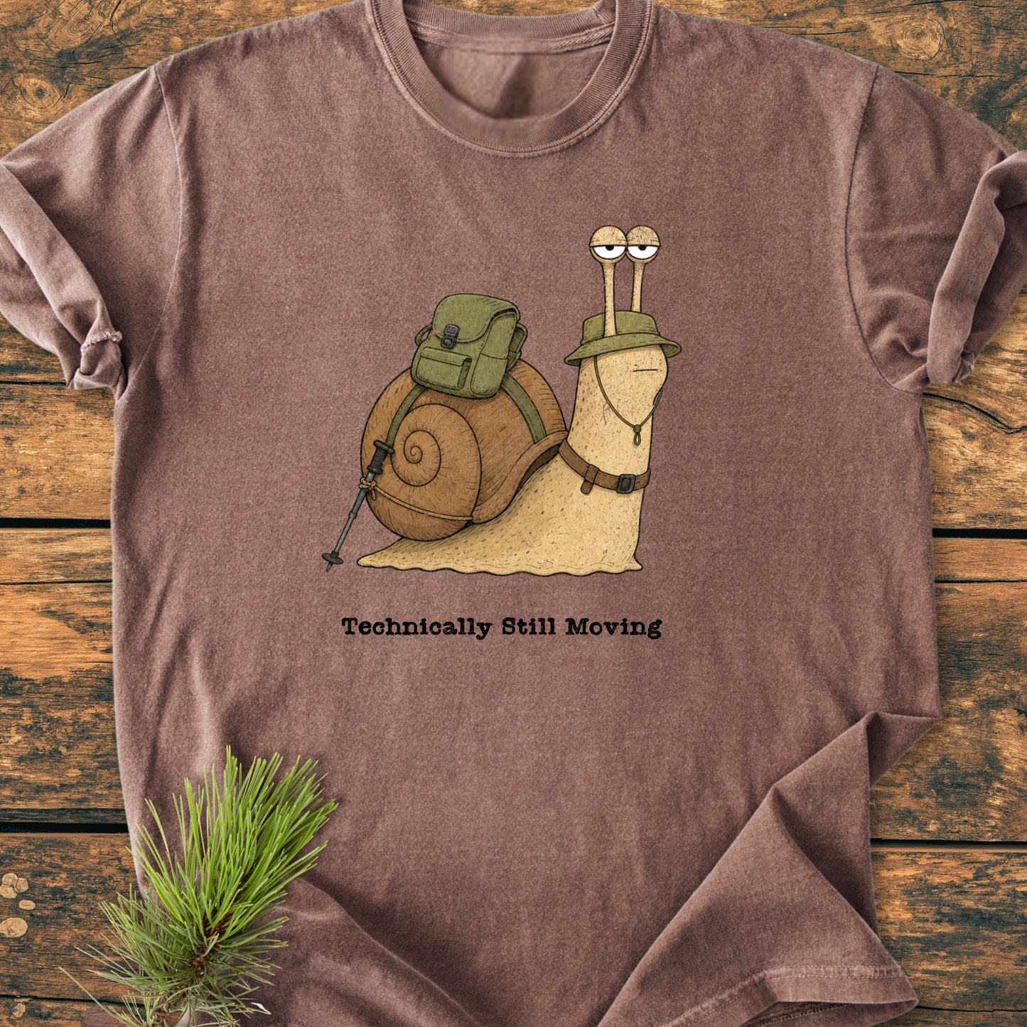 Technically Still Moving - Vintage Wash Tee