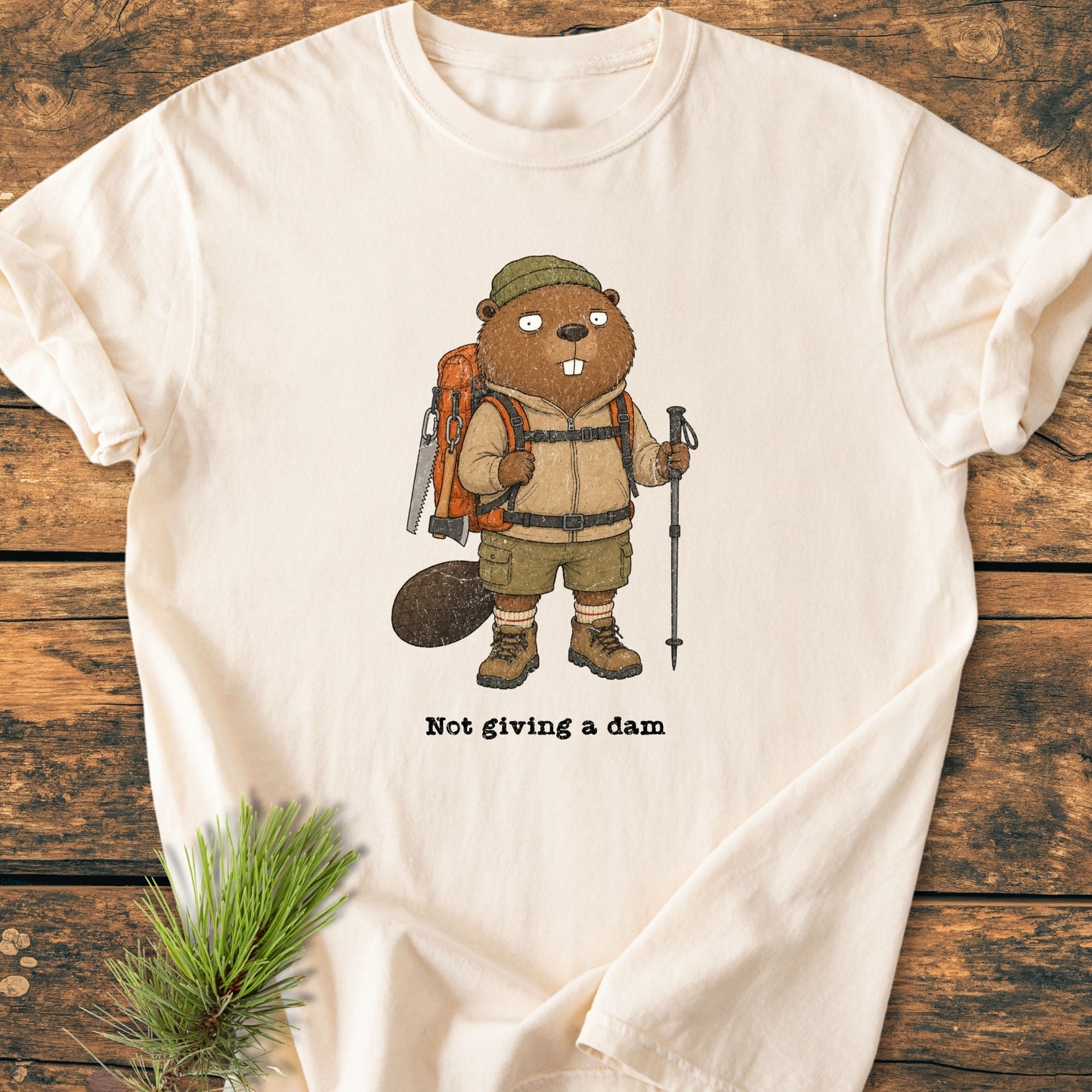 Not Giving A Dam - Vintage Wash Tee