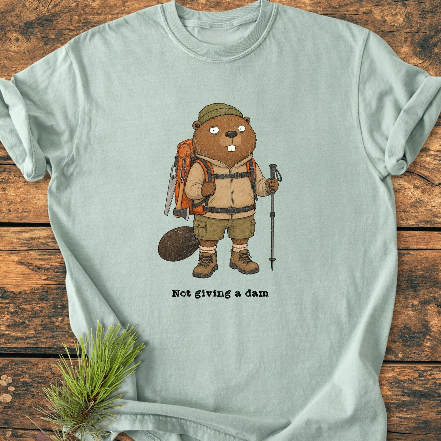 Not Giving A Dam - Vintage Wash Tee