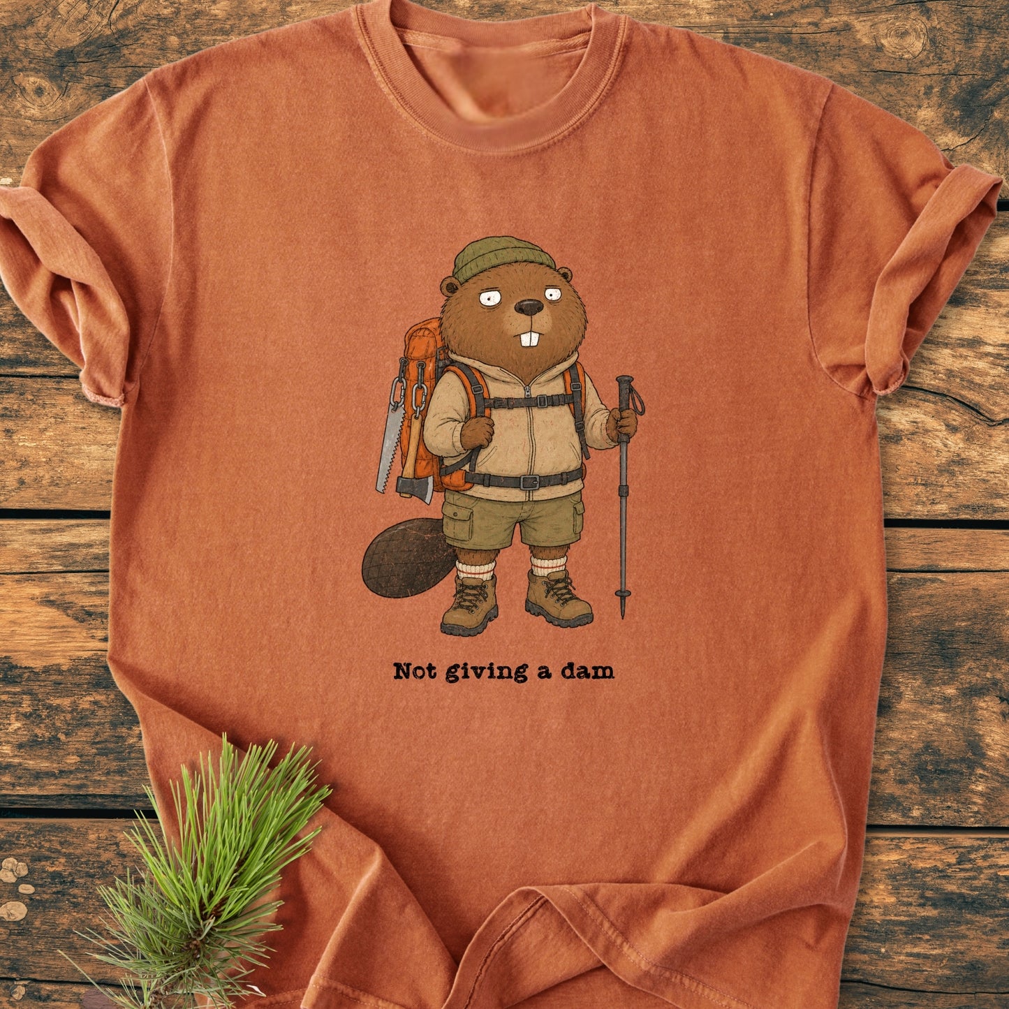 Not Giving A Dam - Vintage Wash Tee