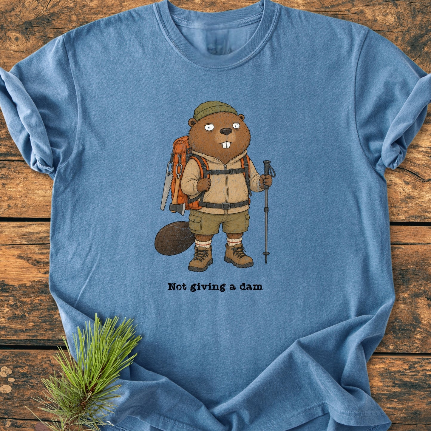 Not Giving A Dam - Vintage Wash Tee