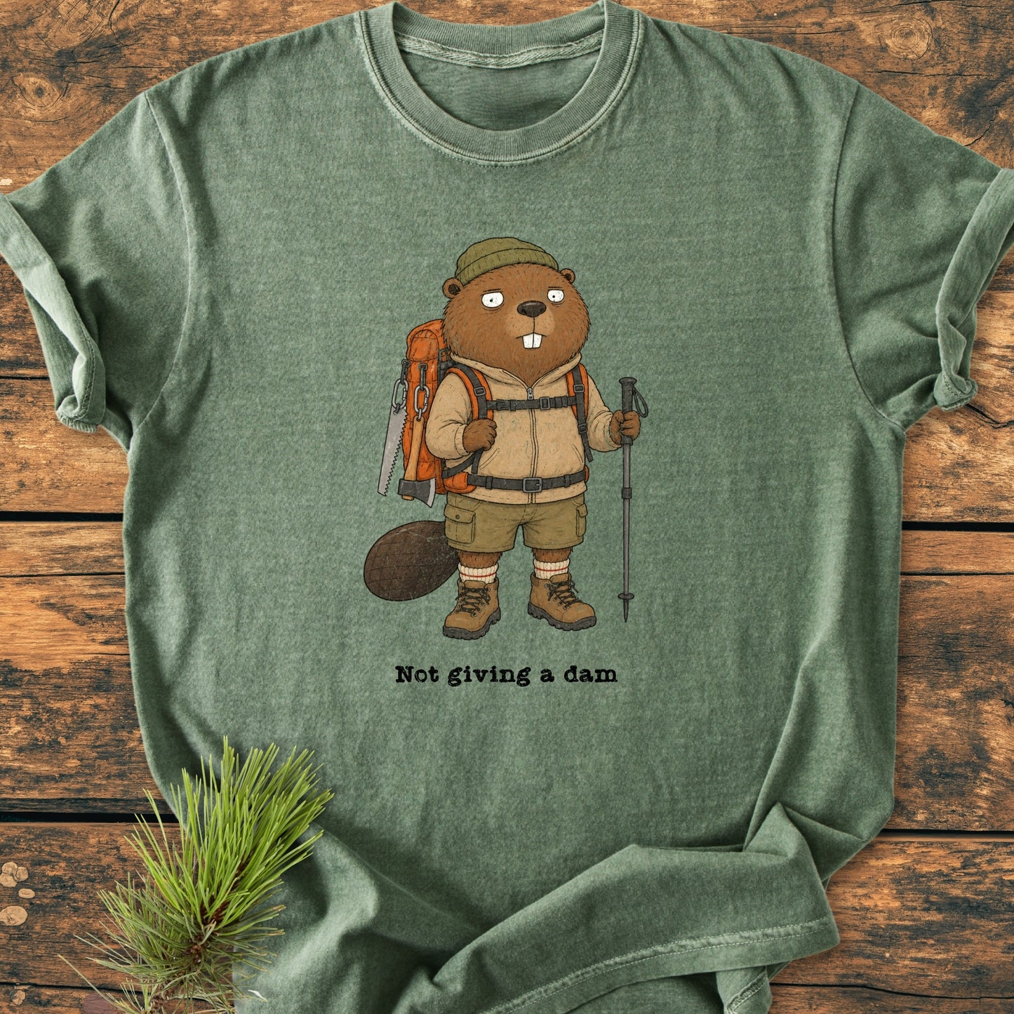 Not Giving A Dam - Vintage Wash Tee