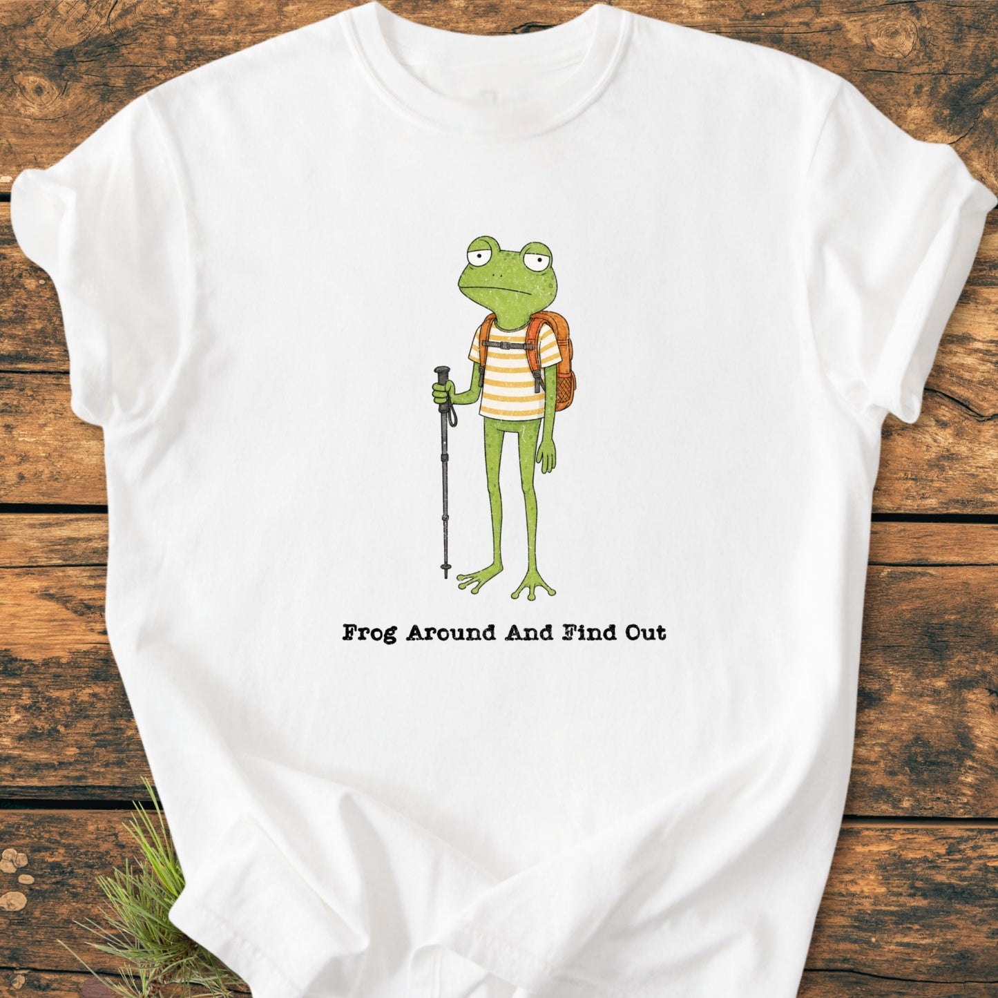 Frog Around And Find Out - Vintage Wash Tee