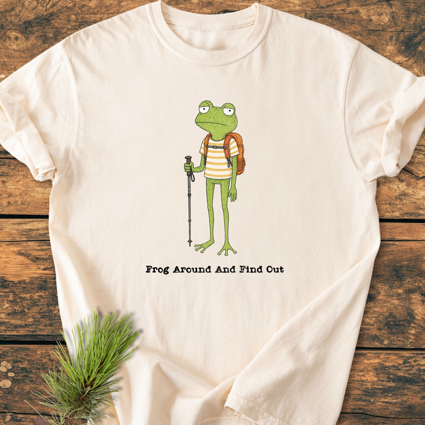 Frog Around And Find Out - Vintage Wash Tee