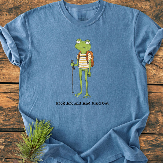 Frog Around And Find Out - Vintage Wash Tee