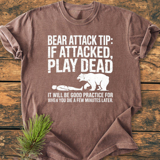 Bear Attack - Vintage Wash Tee