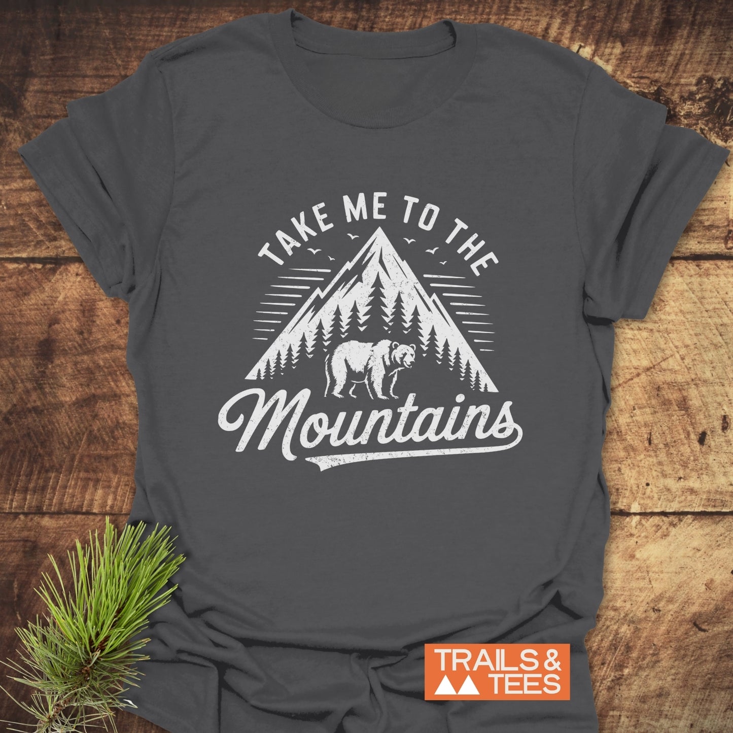 Take Me To The Mountains - Softstyle T-Shirt