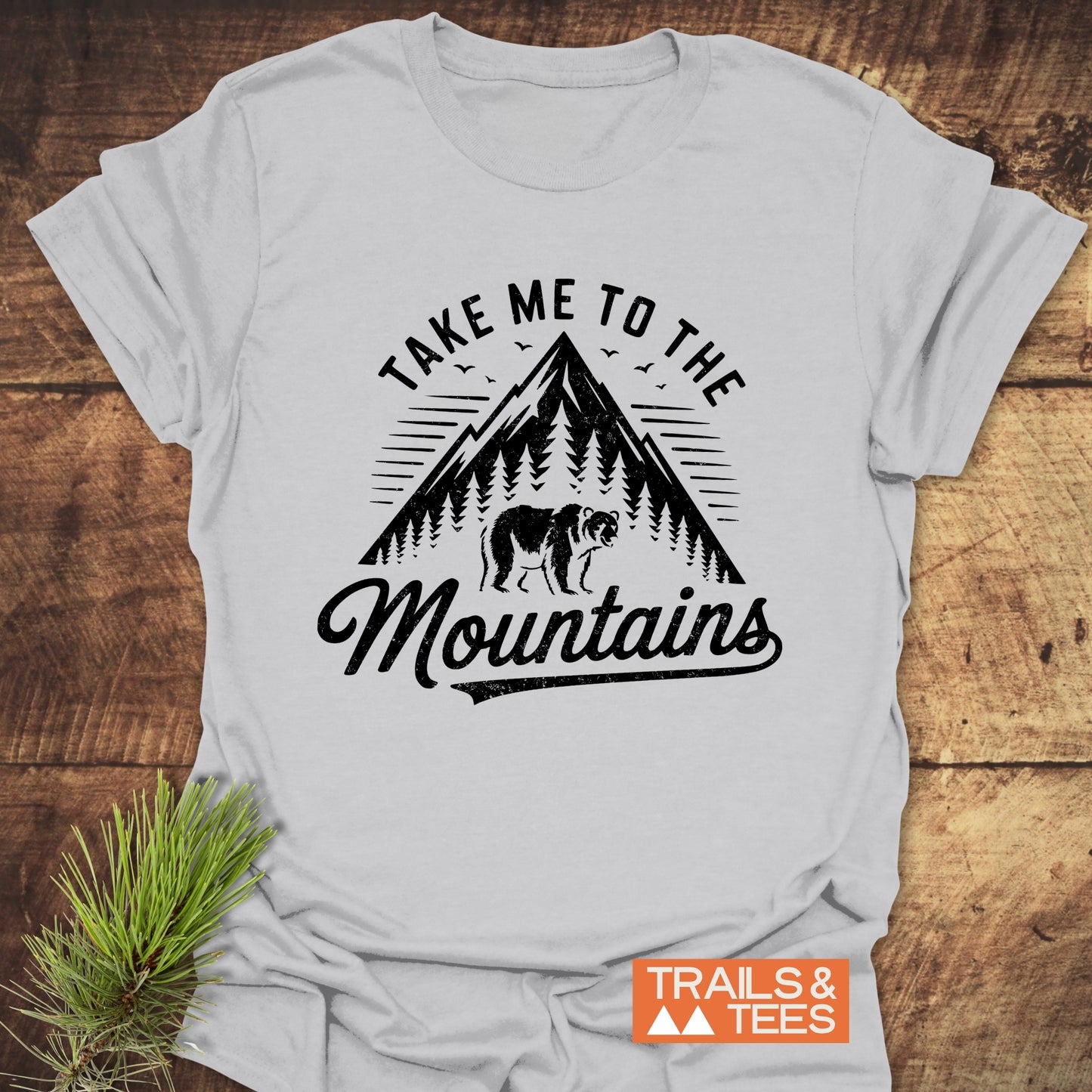 Take Me To The Mountains - Softstyle T-Shirt