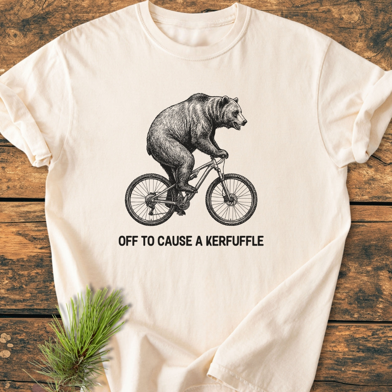 Off To Cause A Kerfuffle - Vintage Wash Tee