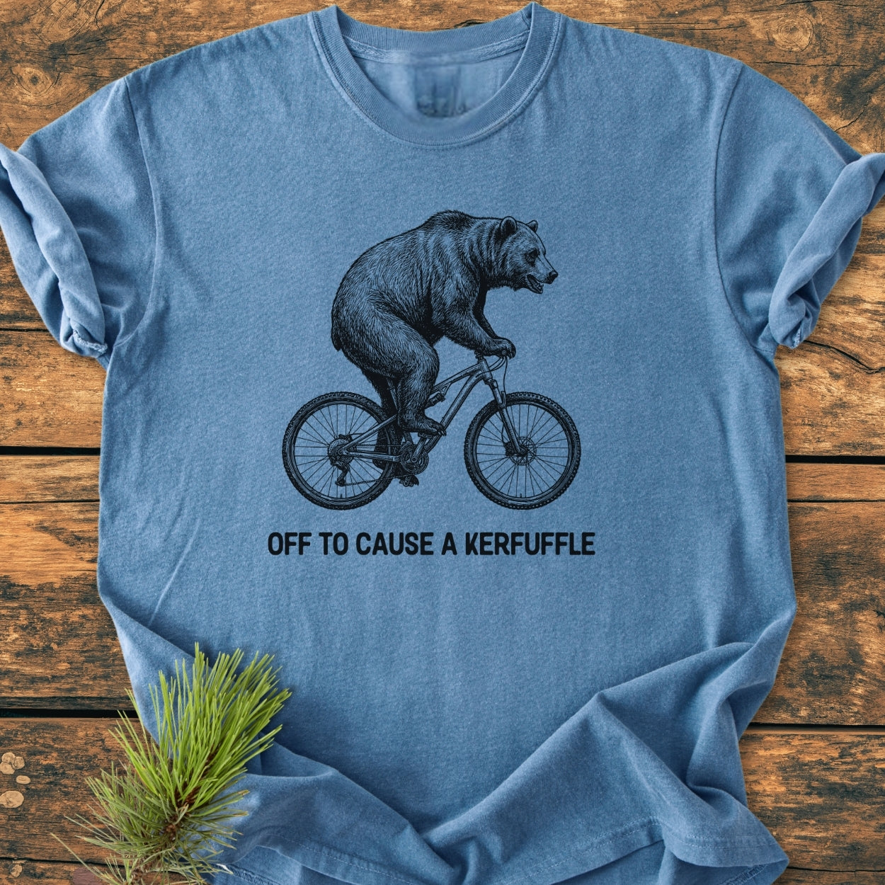 Off To Cause A Kerfuffle - Vintage Wash Tee