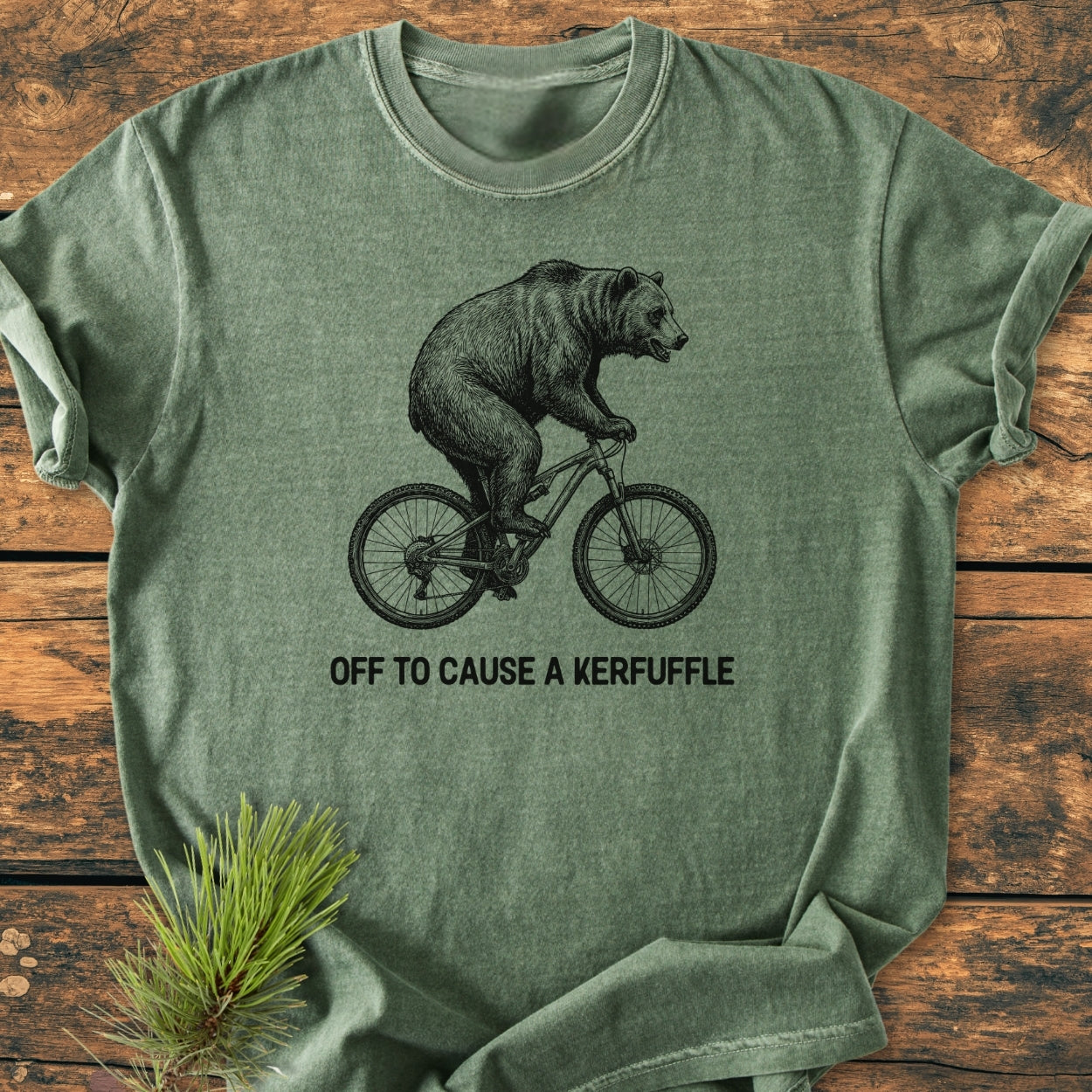 Off To Cause A Kerfuffle - Vintage Wash Tee