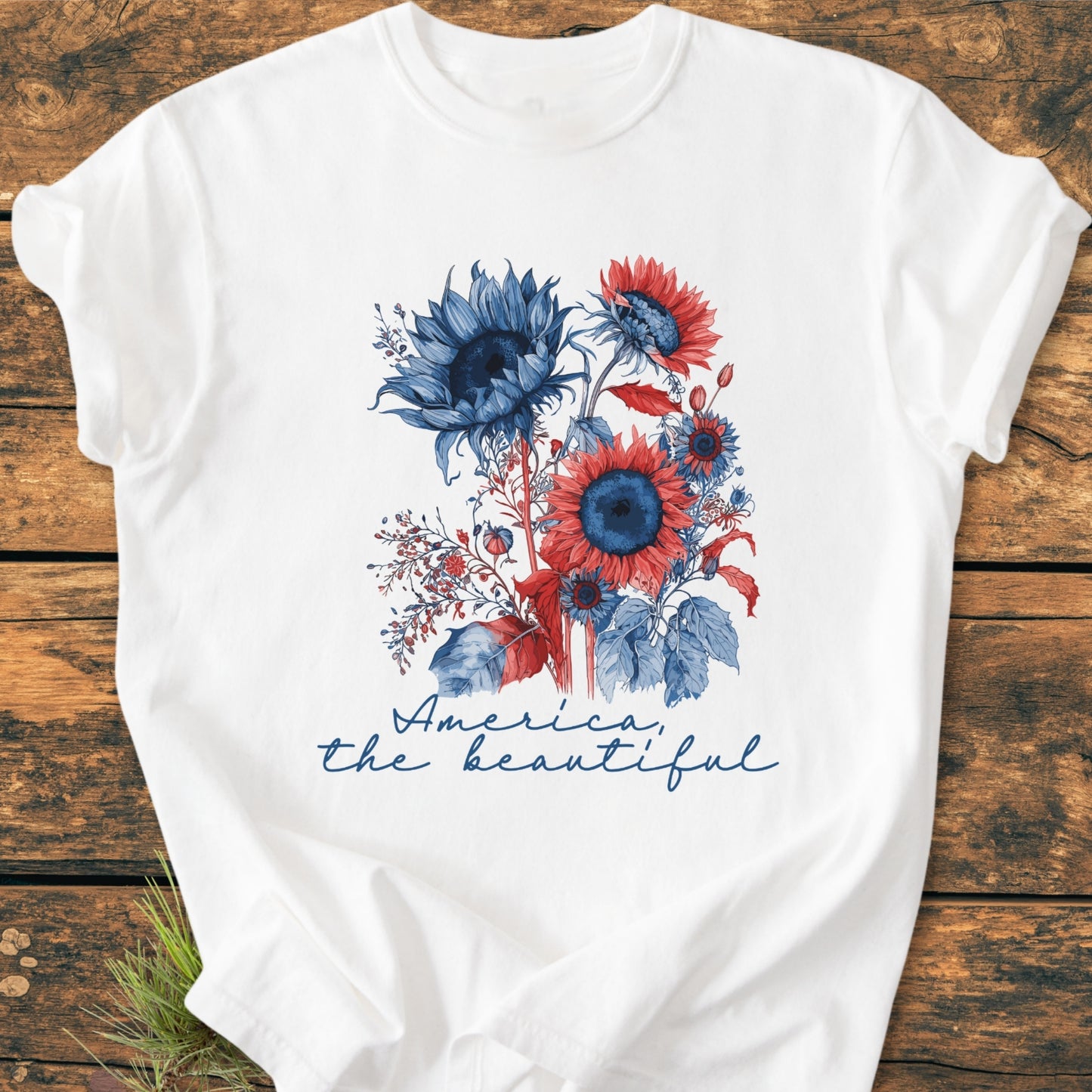 America The Beautiful - Vintage Wash Tee