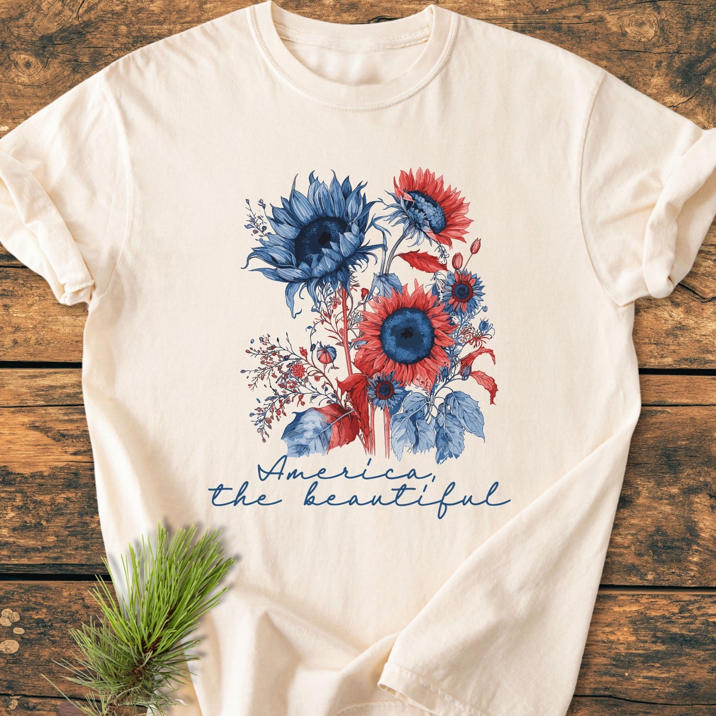 America The Beautiful - Vintage Wash Tee