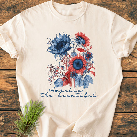 America The Beautiful - Vintage Wash Tee