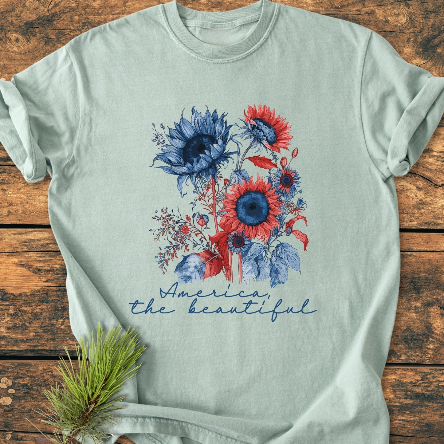America The Beautiful - Vintage Wash Tee