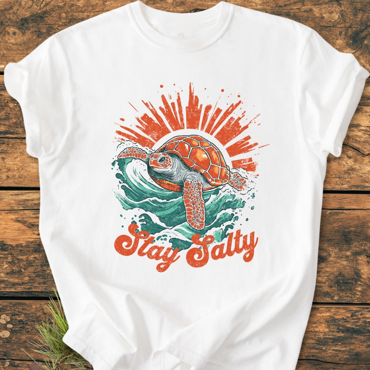 Stay Salty - Vintage Wash Tee