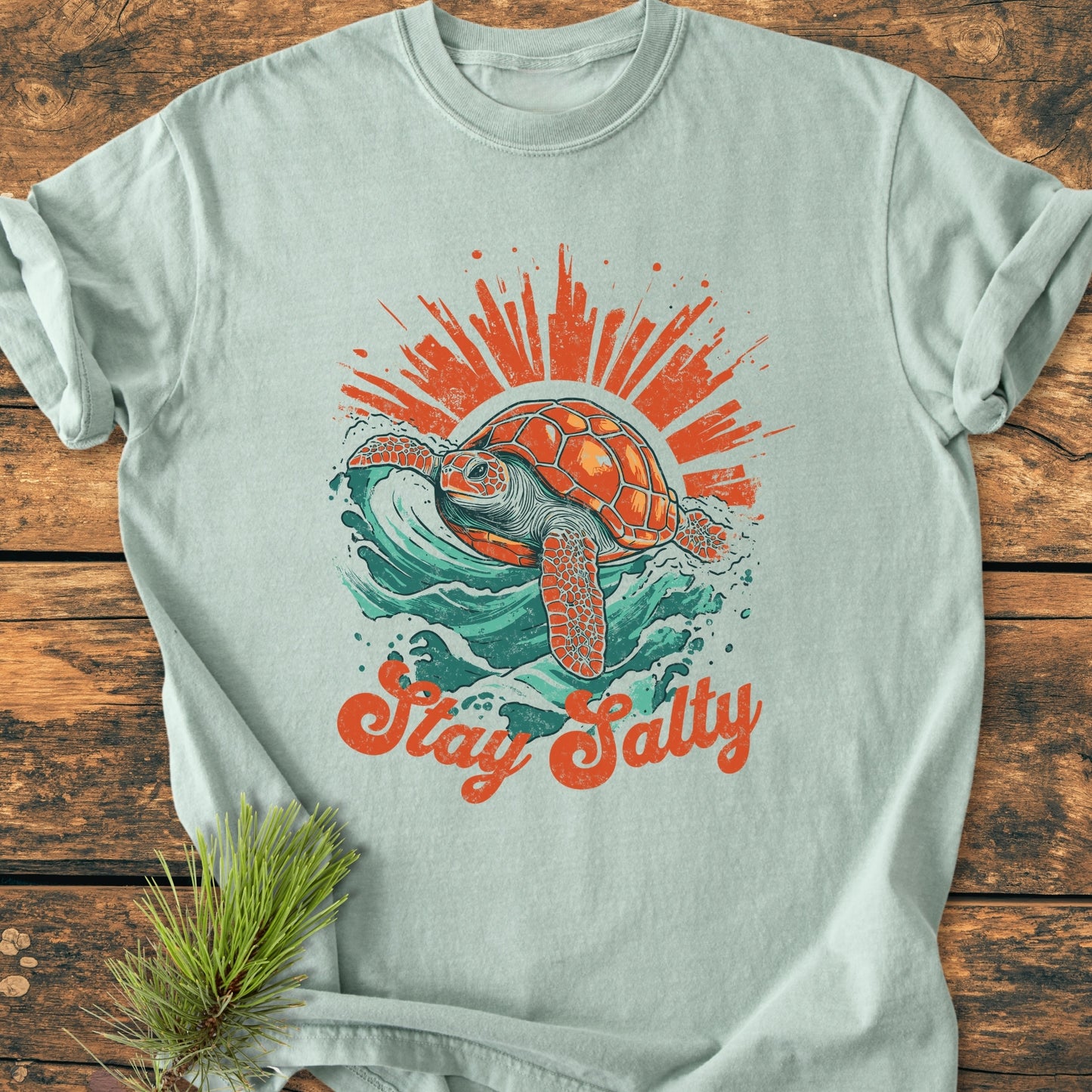 Stay Salty - Vintage Wash Tee