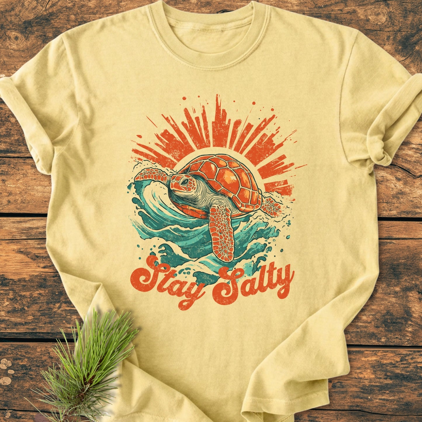 Stay Salty - Vintage Wash Tee