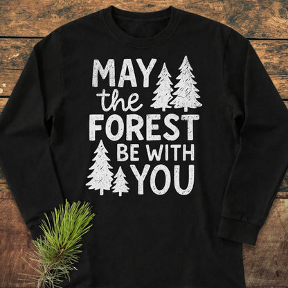 May The Forest Be With You Long-Sleeve Tee