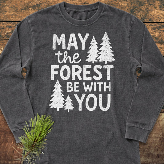 May The Forest Be With You Long-Sleeve Tee