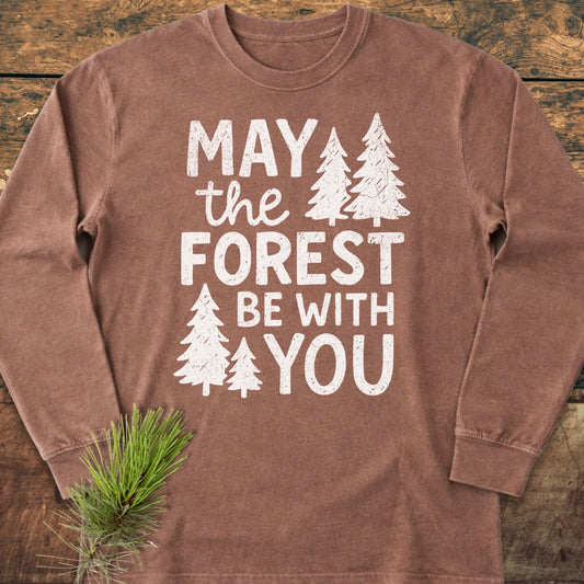 May The Forest Be With You Long-Sleeve Tee