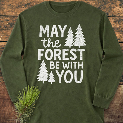 May The Forest Be With You Long-Sleeve Tee