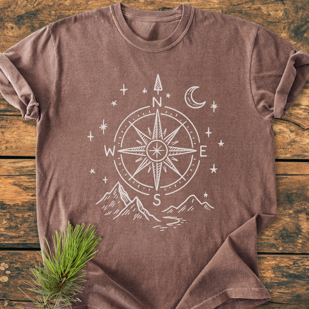 Mountain Nightsky - Vintage Wash Tee