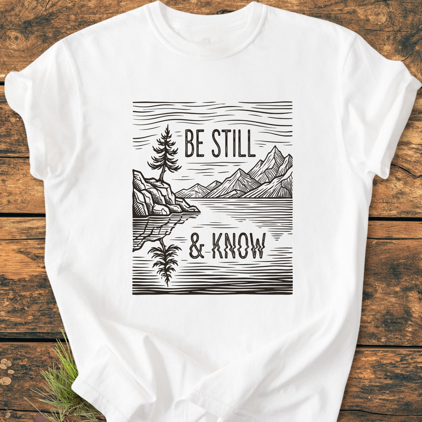 Be Still & Know - Vintage Wash Tee