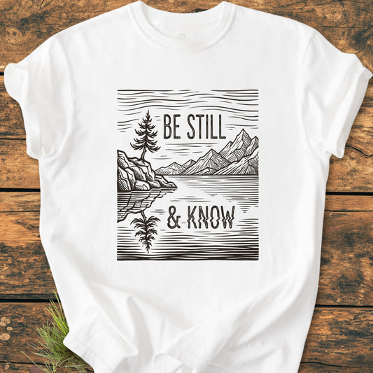 Be Still & Know - Vintage Wash Tee