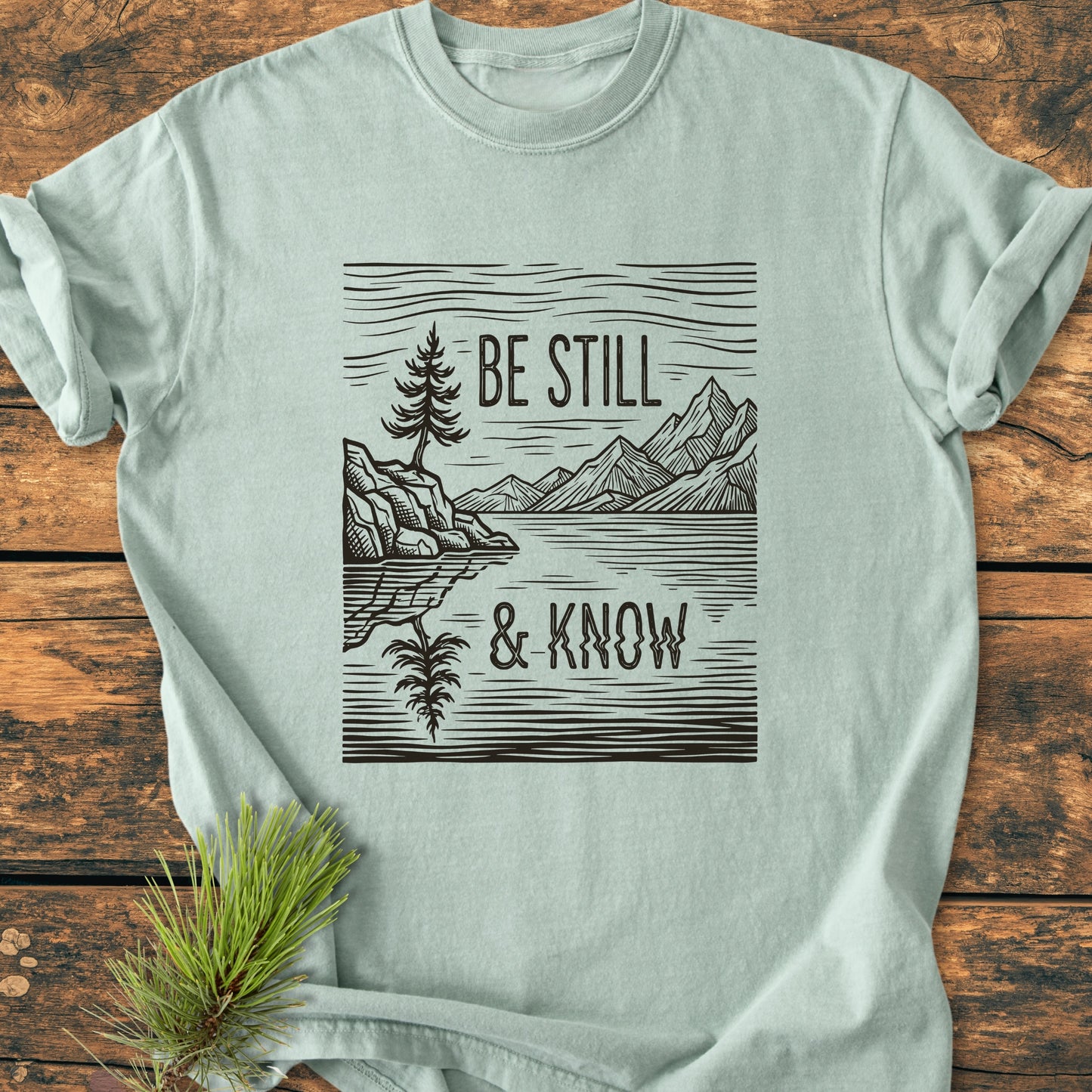 Be Still & Know - Vintage Wash Tee