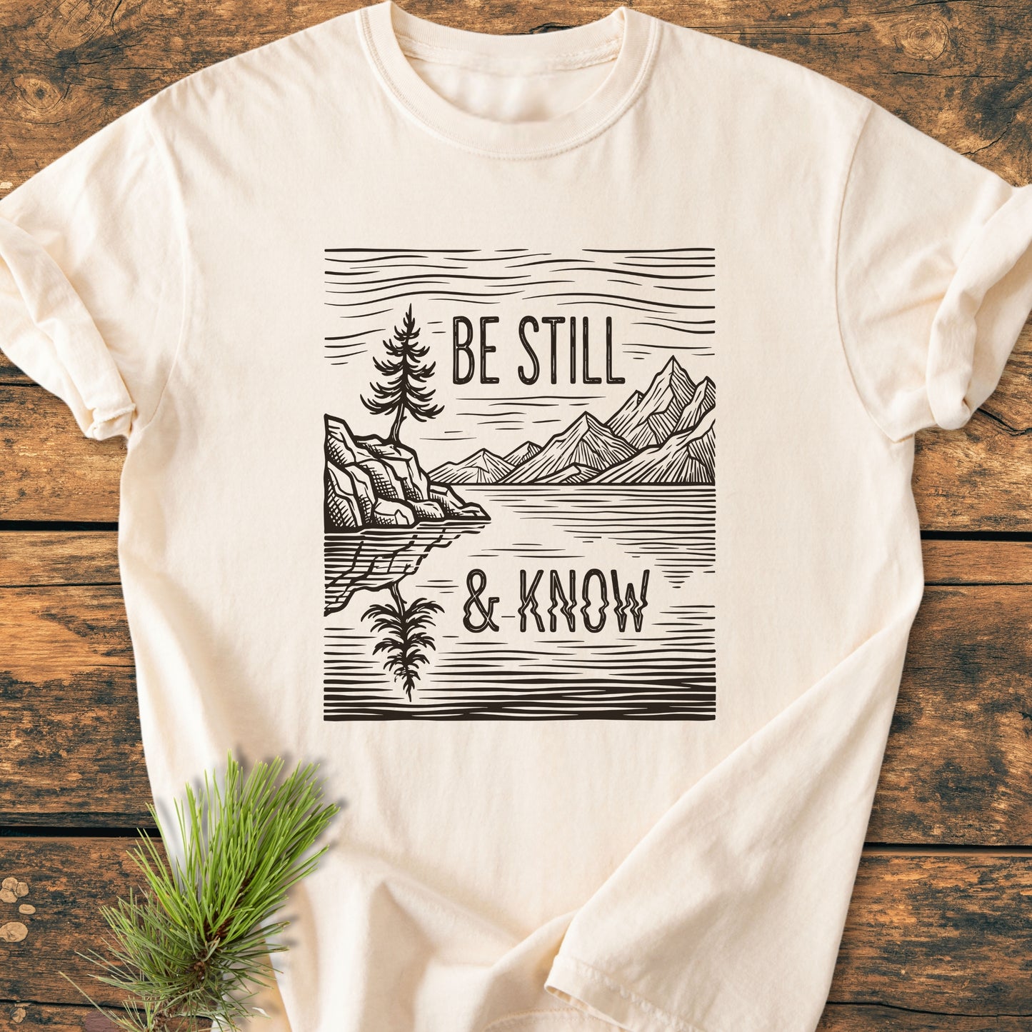 Be Still & Know - Vintage Wash Tee