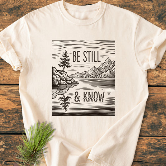 Be Still & Know - Vintage Wash Tee
