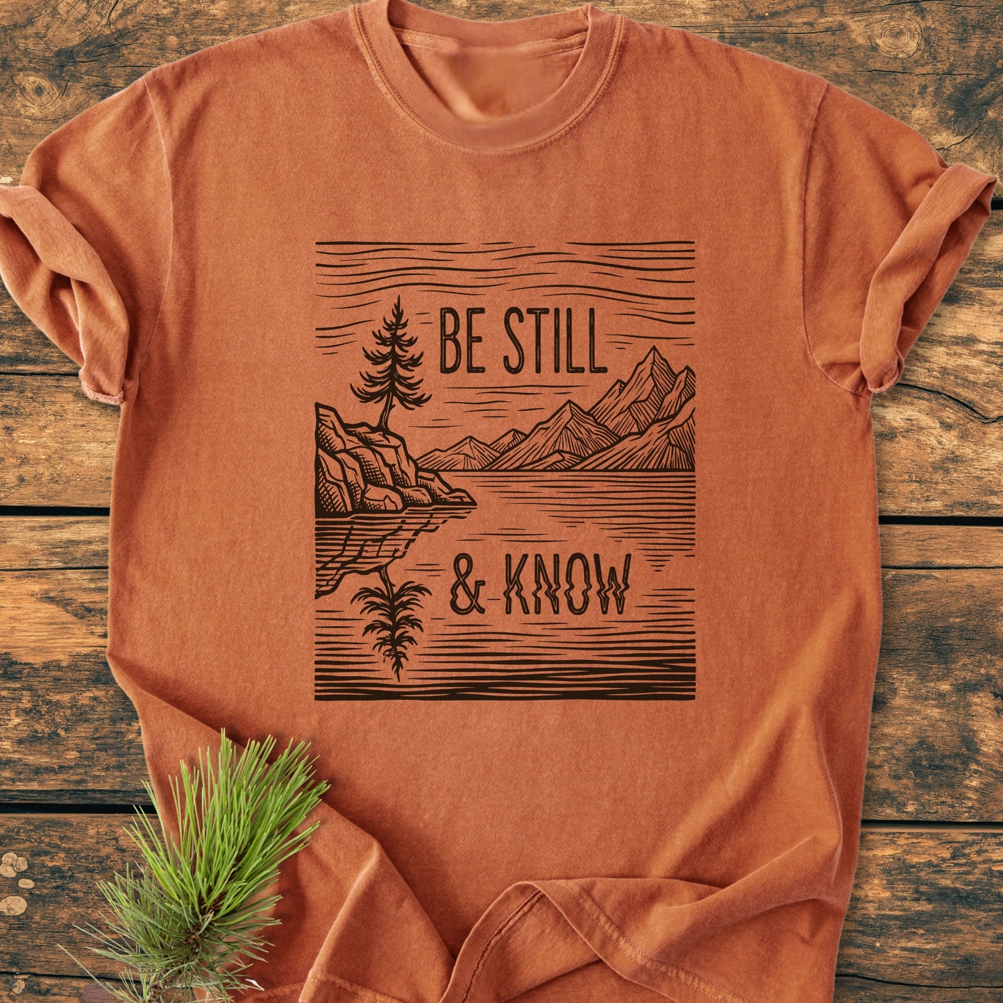 Be Still & Know - Vintage Wash Tee