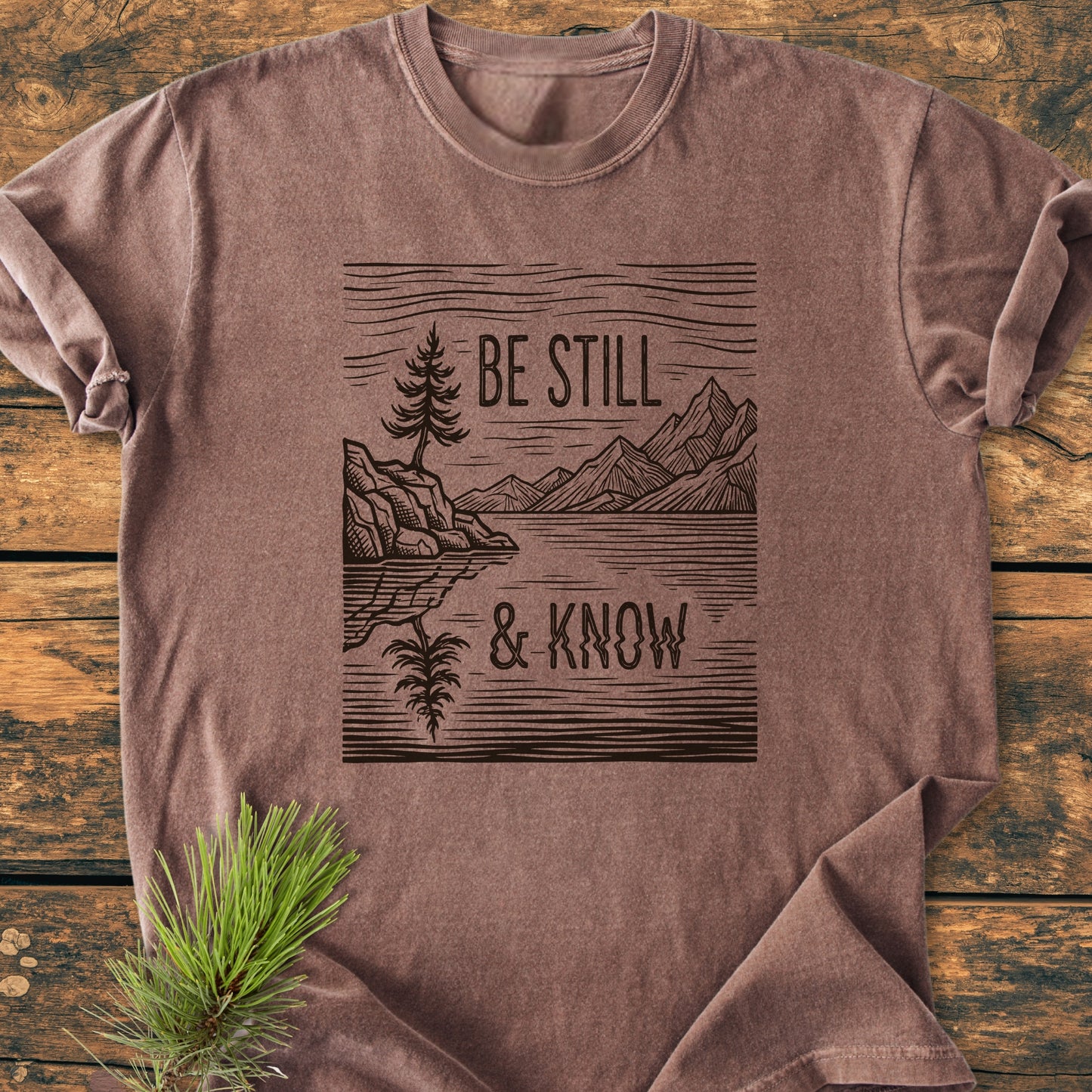 Be Still & Know - Vintage Wash Tee