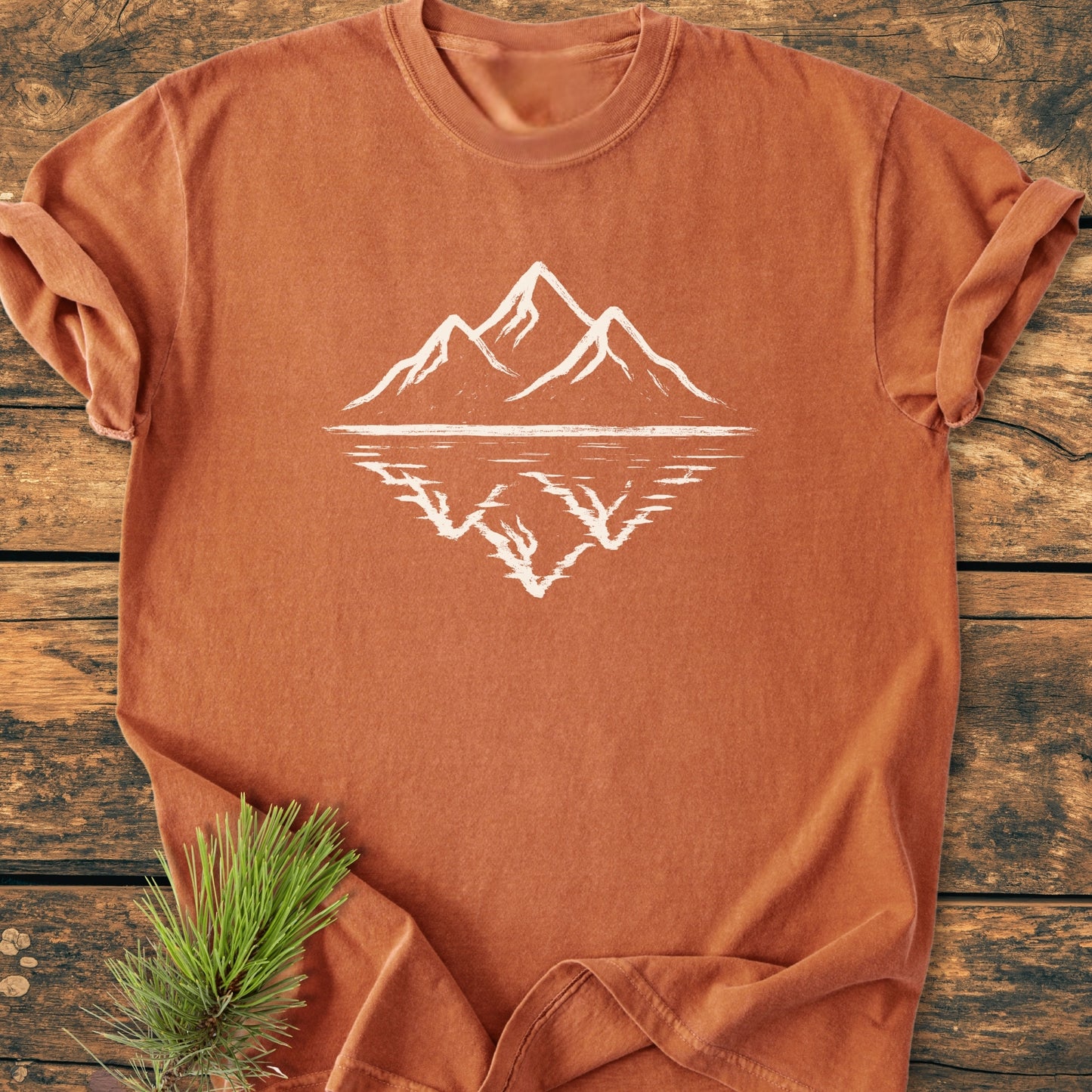 Mountain Reflection - Vintage Wash Tee