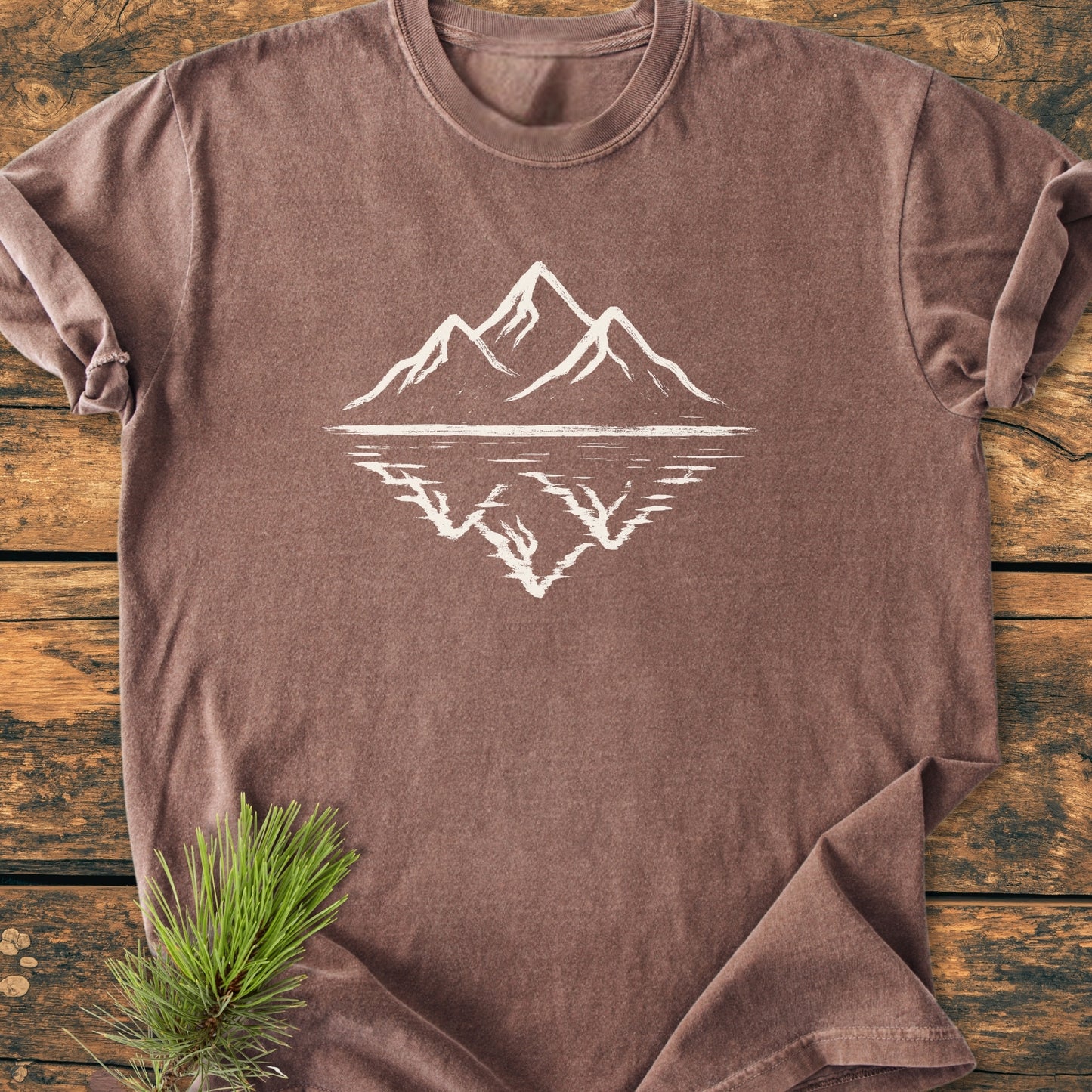 Mountain Reflection - Vintage Wash Tee