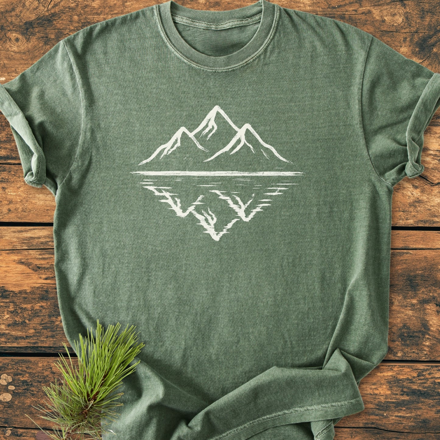 Mountain Reflection - Vintage Wash Tee