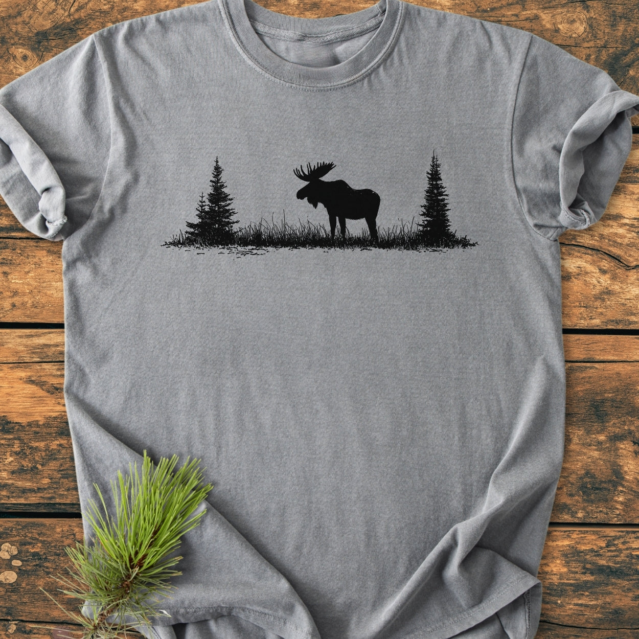 Lone Moose - Premium Vintage Tee