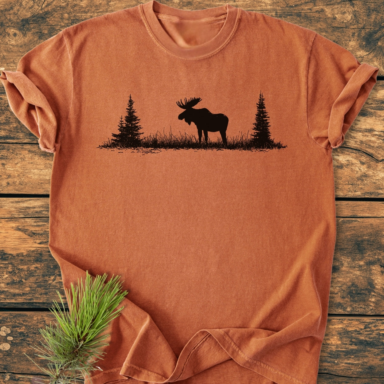 Lone Moose - Premium Vintage Tee
