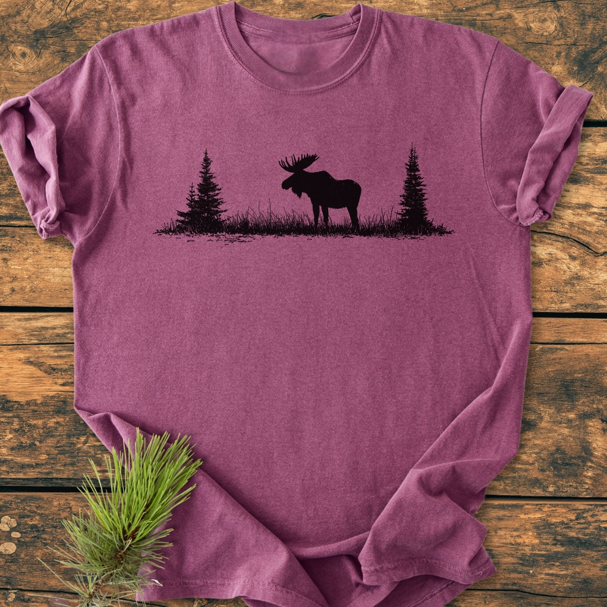 Lone Moose - Premium Vintage Tee
