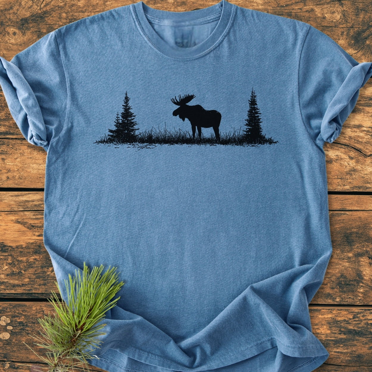 Lone Moose - Premium Vintage Tee