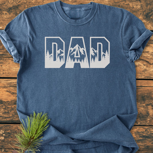 Dad Mountains - Premium Vintage Tee