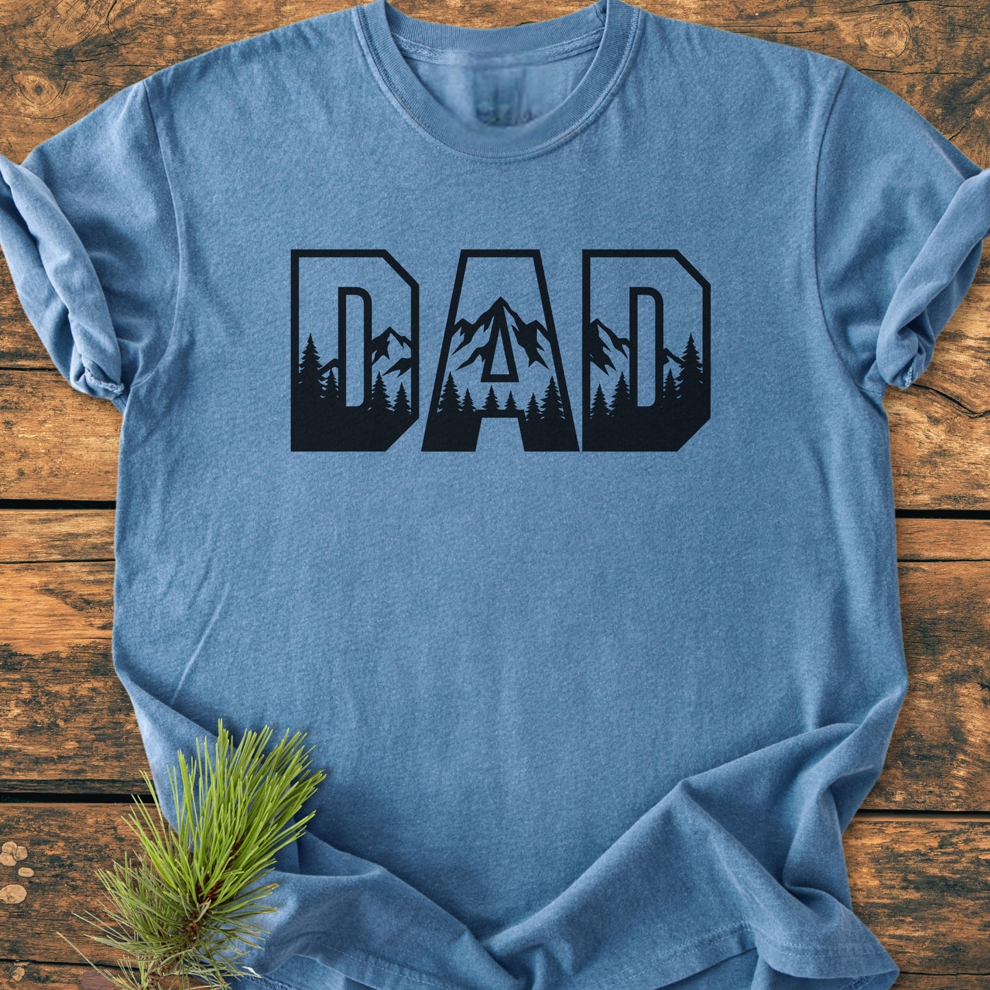 Dad Mountains - Vintage Wash Tee